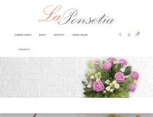 Tablet Screenshot of laponsetia.com